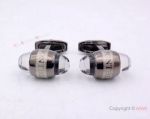 Montblanc Urban Walker Gray Cufflinks / Fake Mont Blanc Cufflinks